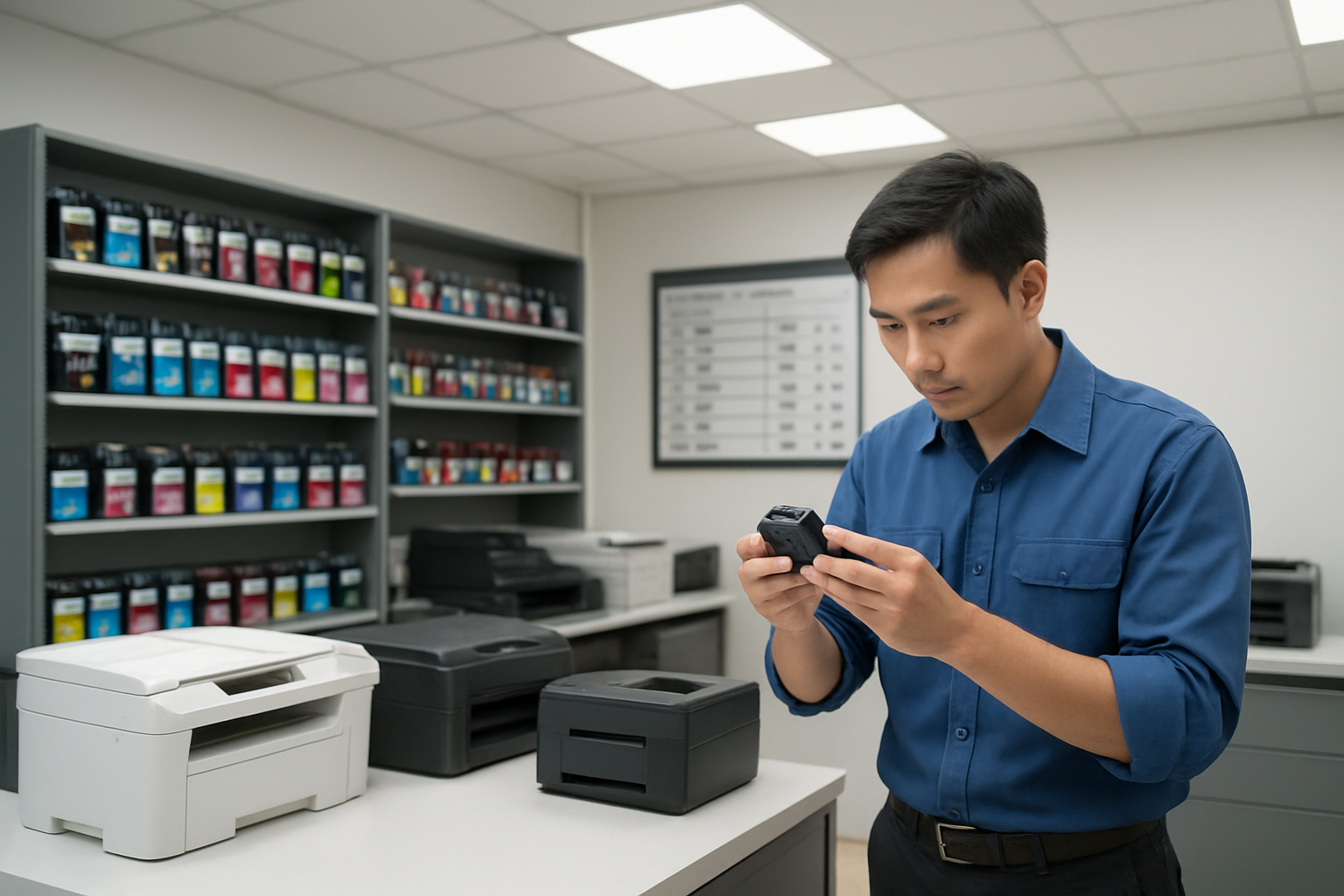 Đổ mực máy in tại Phường Văn Miếu 