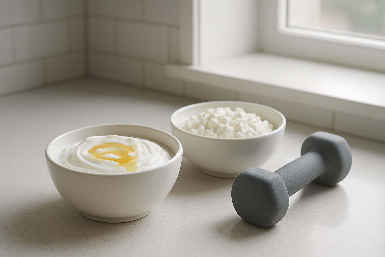 Greek Yogurt and Cottage Cheese: Dairy Proteins That Build Muscle Overnight