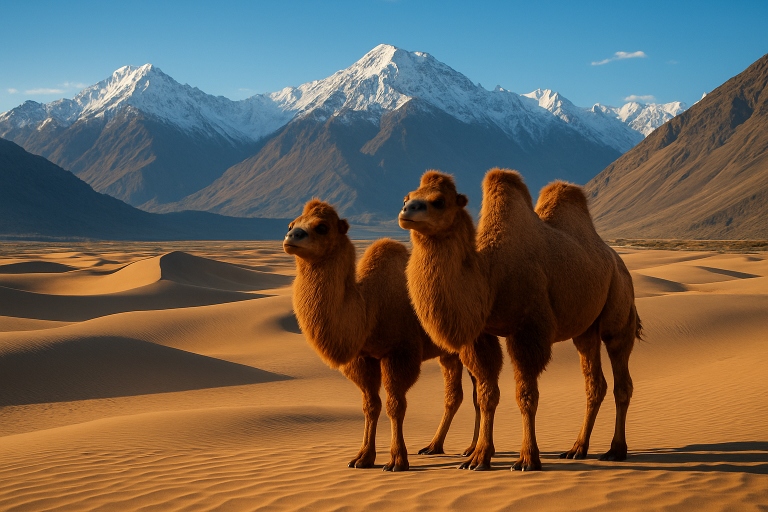 Nubra Valley: Explore the Land of Sand Dunes and Double-Humped Camels