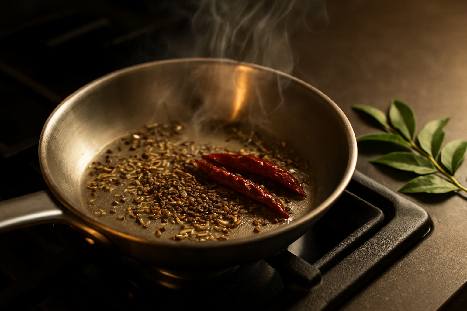 Master the Art of Blooming Spices With Less Oil