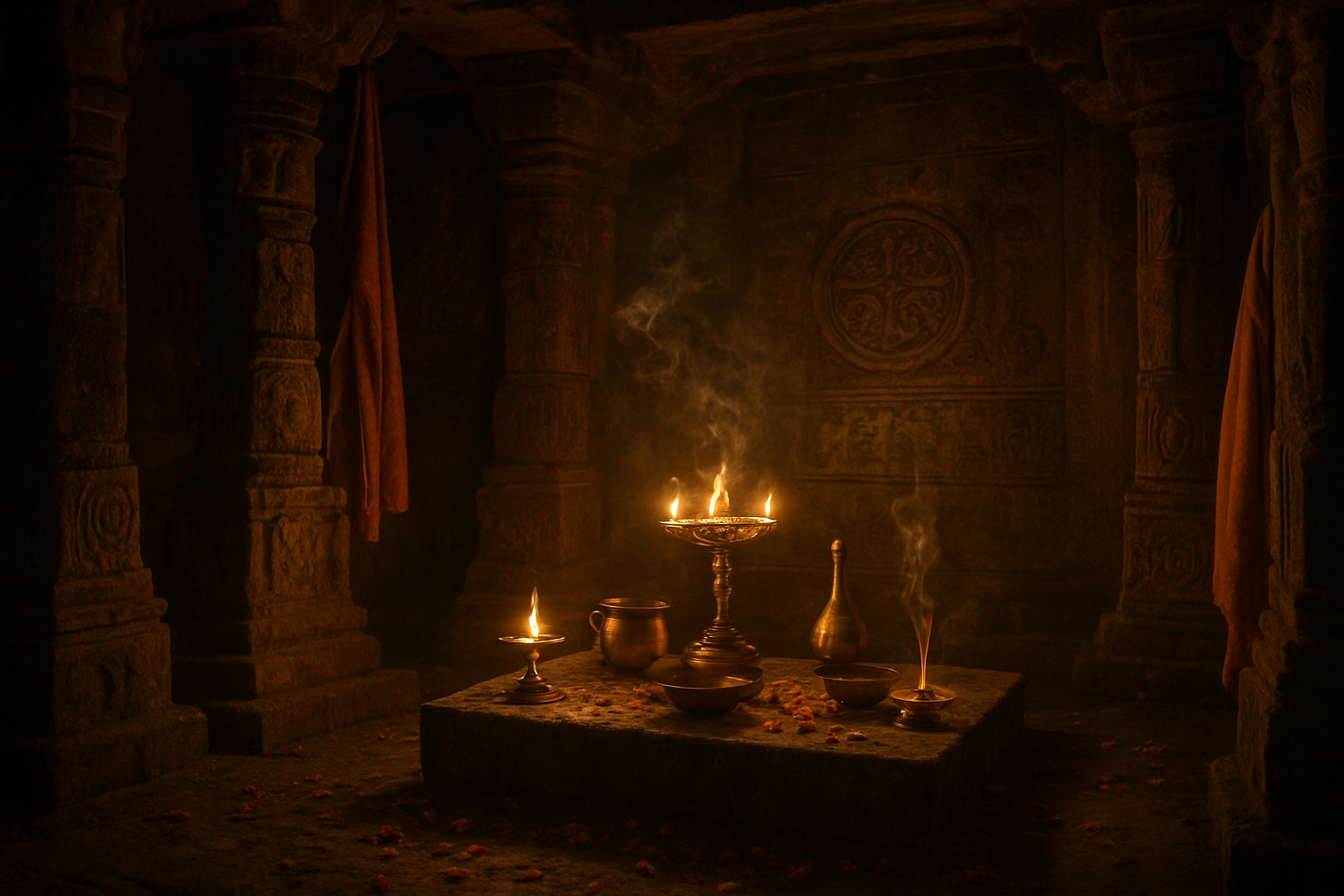 Hidden Tantric Practices and Secret Rituals Performed Inside