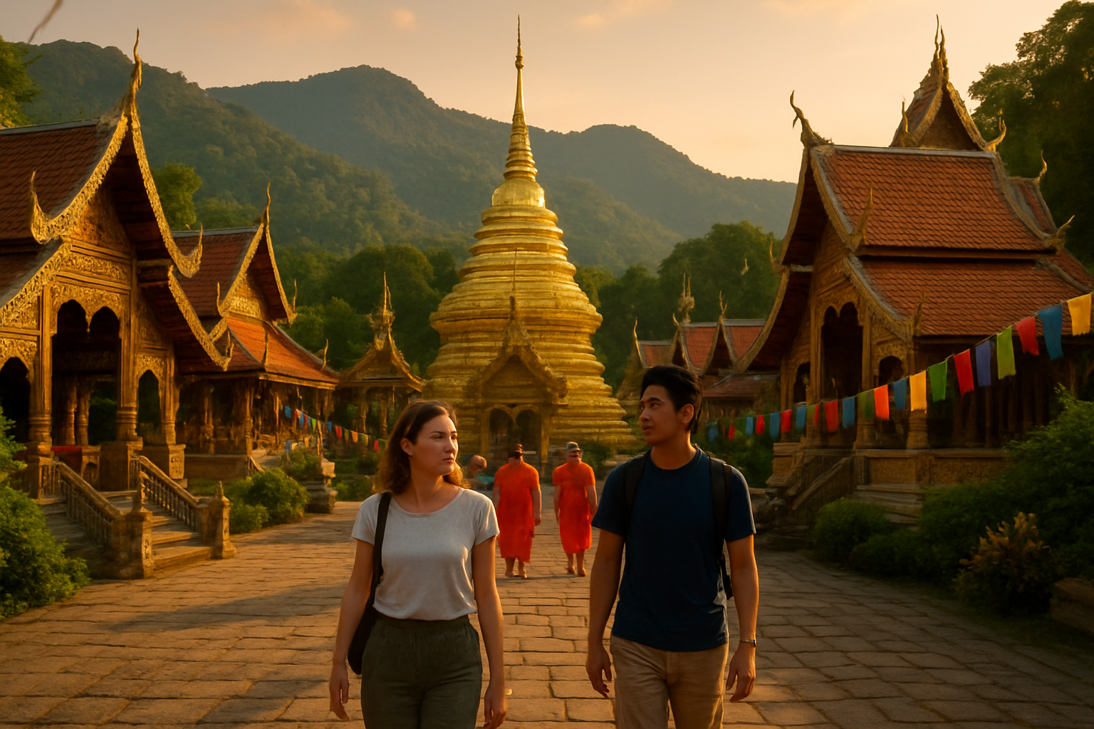 Cultural Immersion and Temple Exploration in Northern Thailand