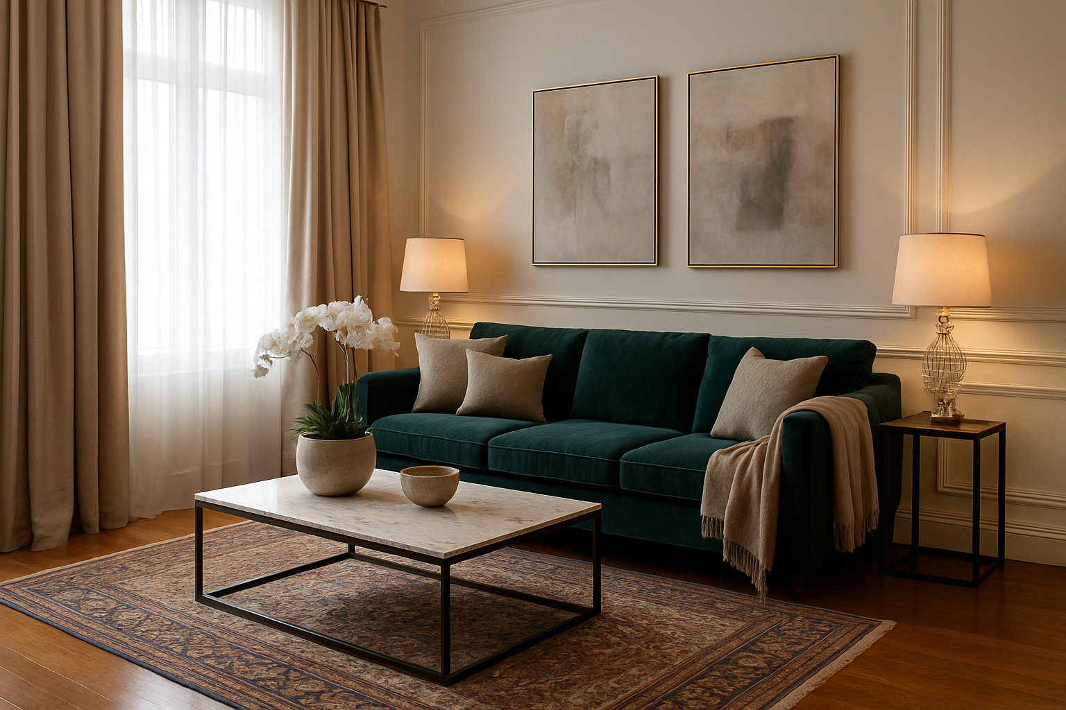 Luxury apartment decor in Dubai - Eve Interiors