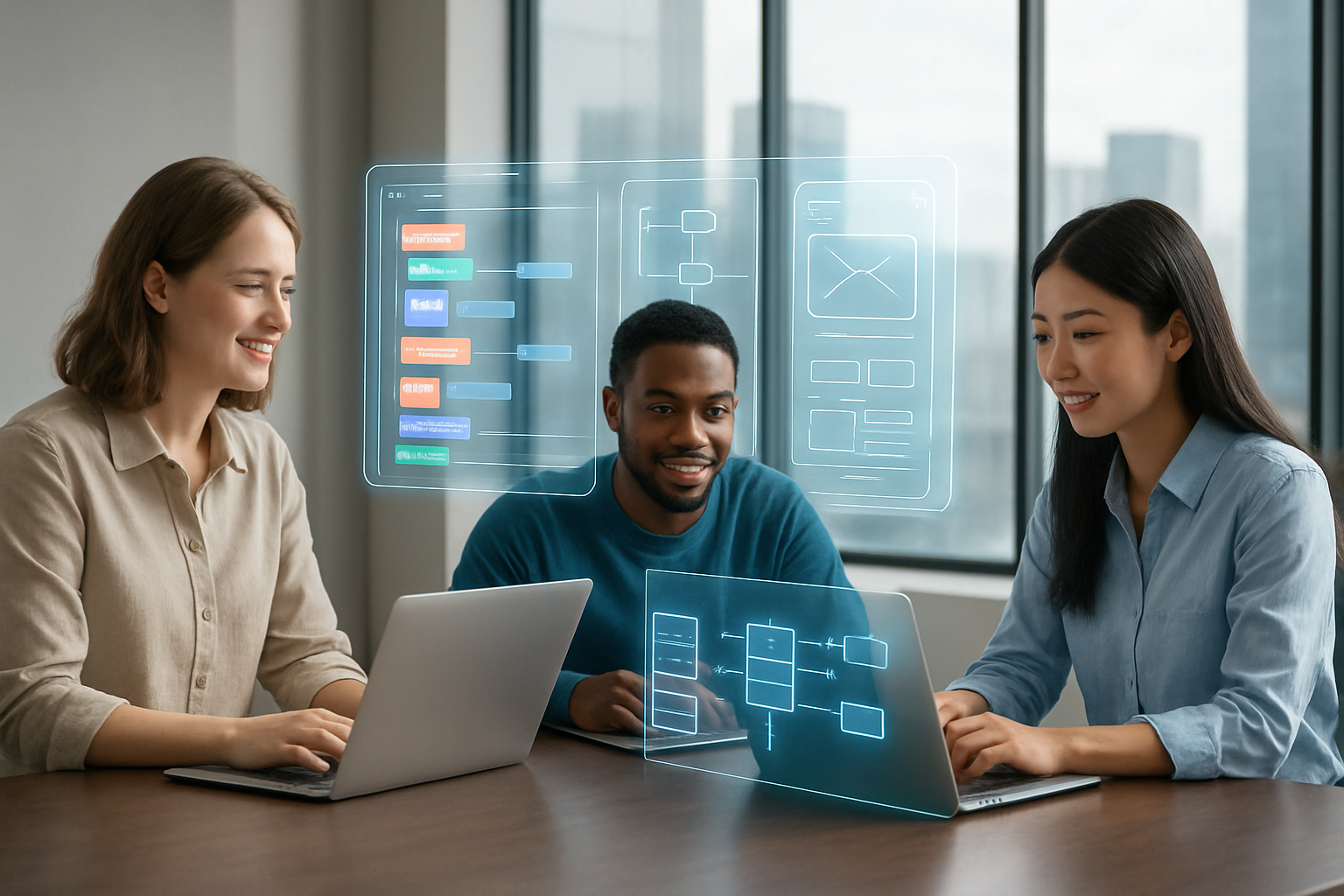 Natural Language to Application Development Democratizes Programming