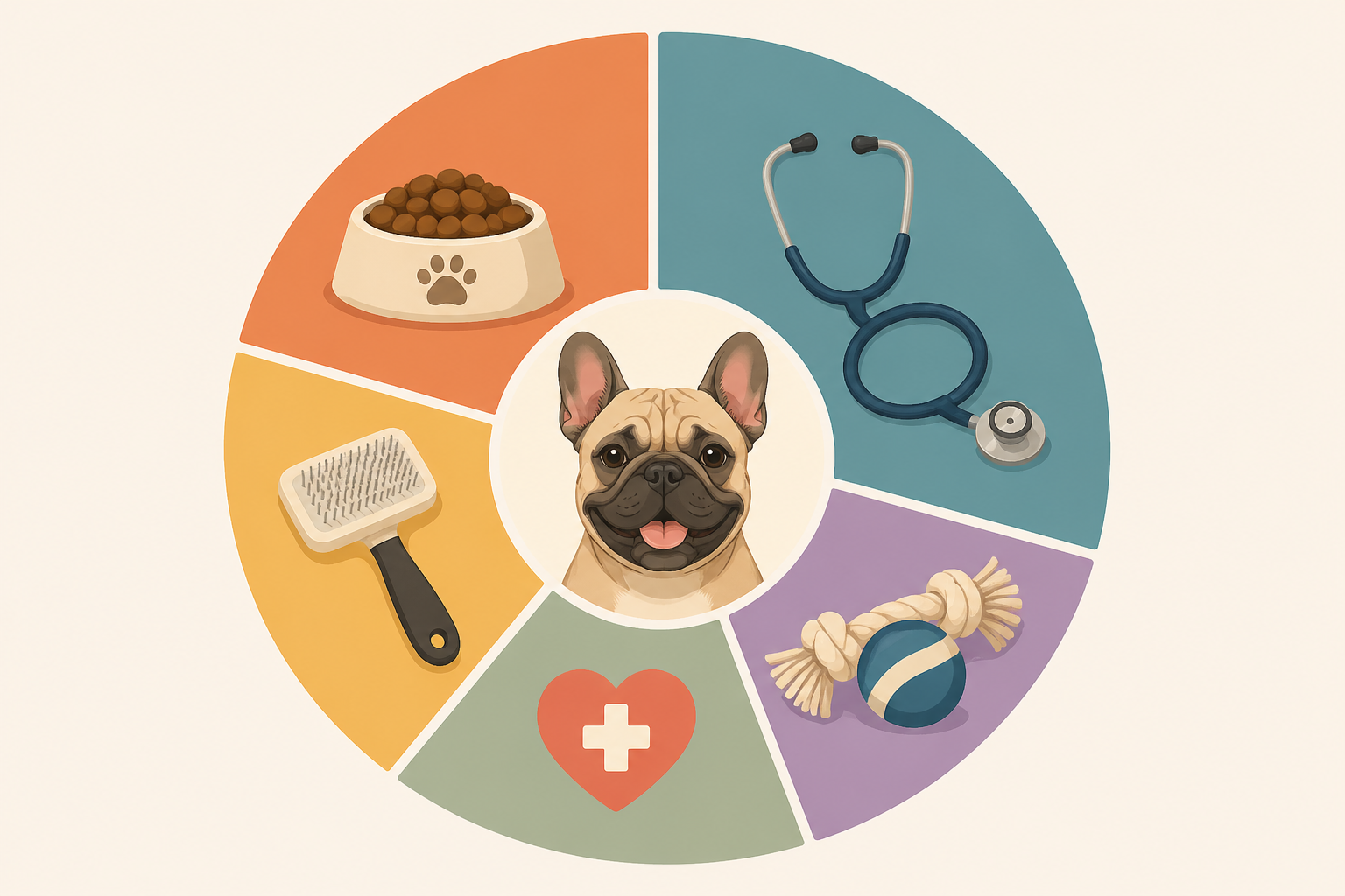 French Bulldog Ranks #1 In Popularity 16 AI generated illustration