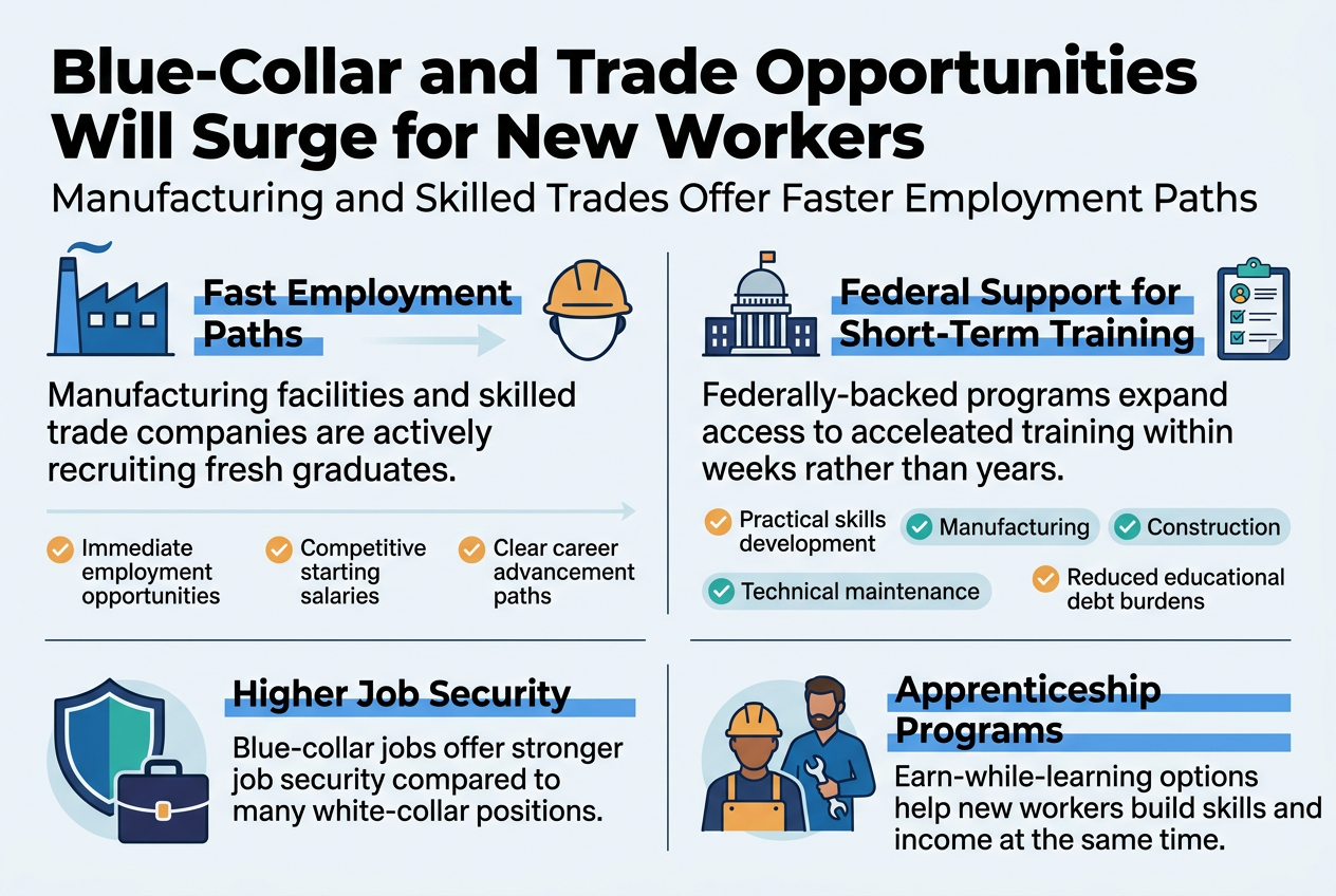 Blue-Collar and Trade Opportunities Will Surge for New Workers