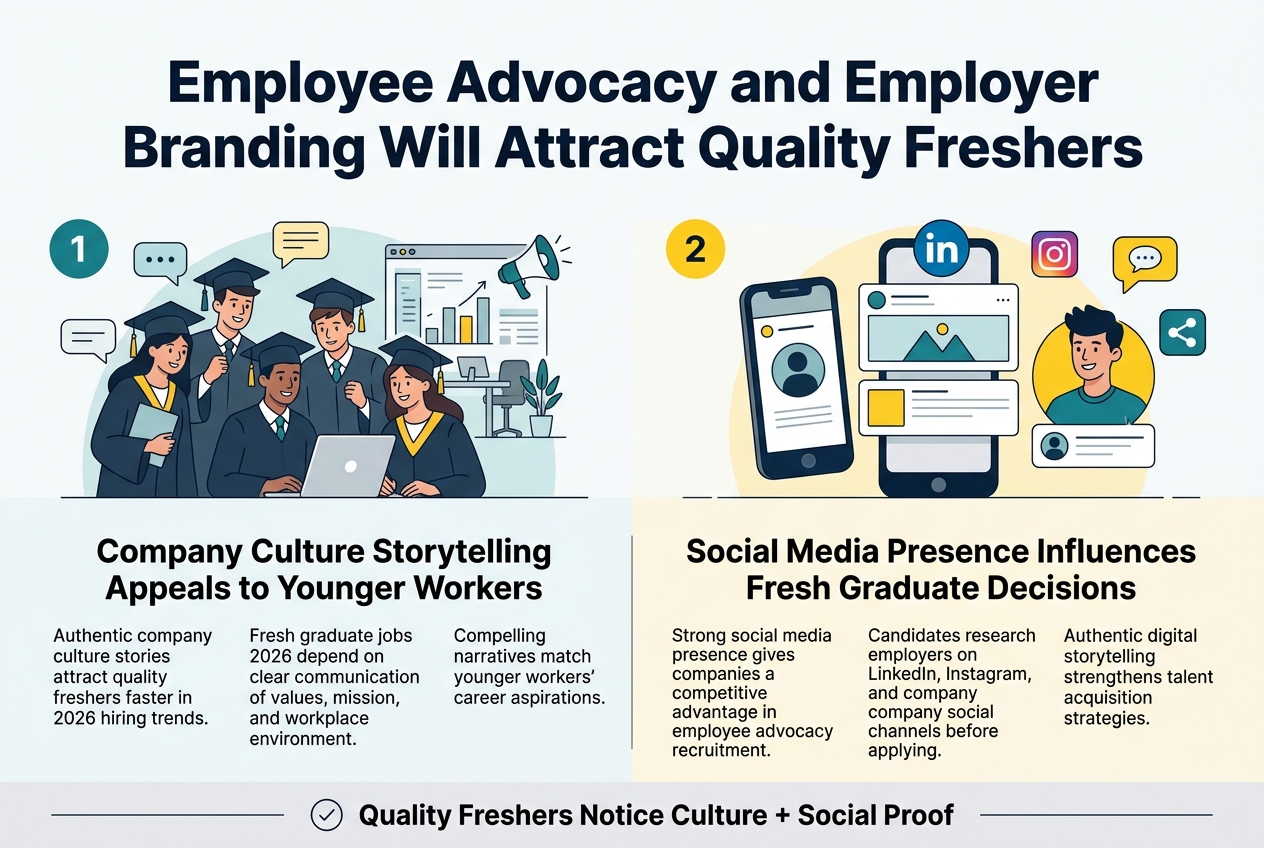 Employee Advocacy and Employer Branding Will Attract Quality Freshers