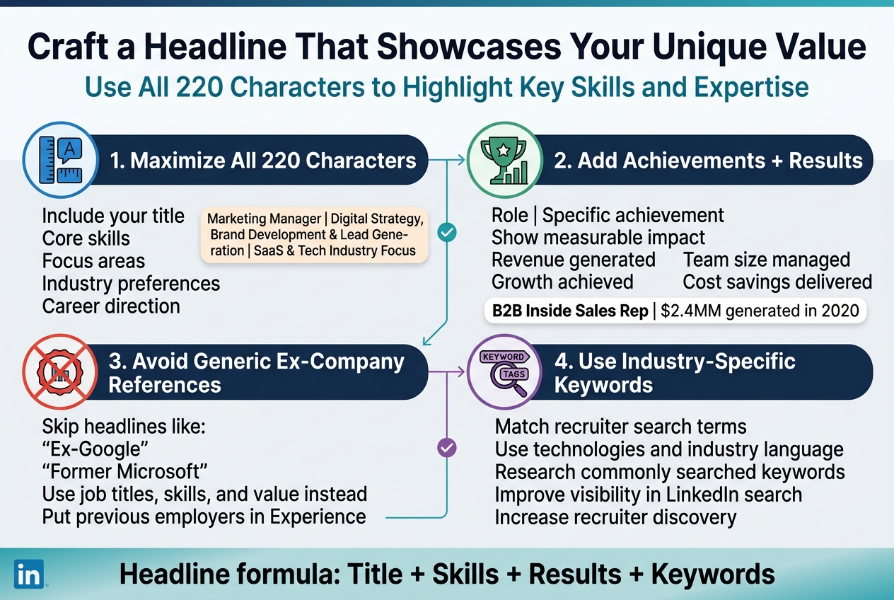 Craft a Headline That Showcases Your Unique Value