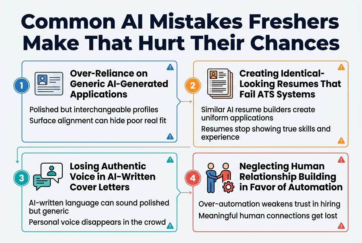 Common AI Mistakes Freshers Make That Hurt Their Chances