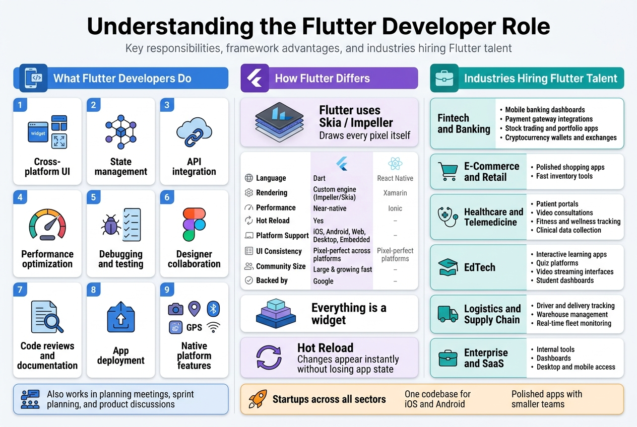 Understanding the Flutter Developer Role