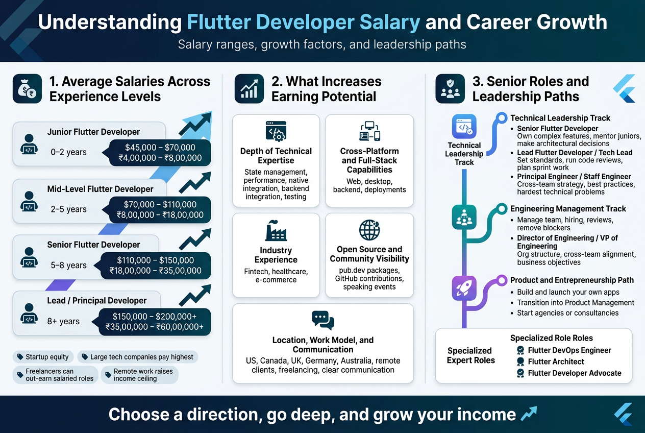 Understanding Flutter Developer Salary and Career Growth