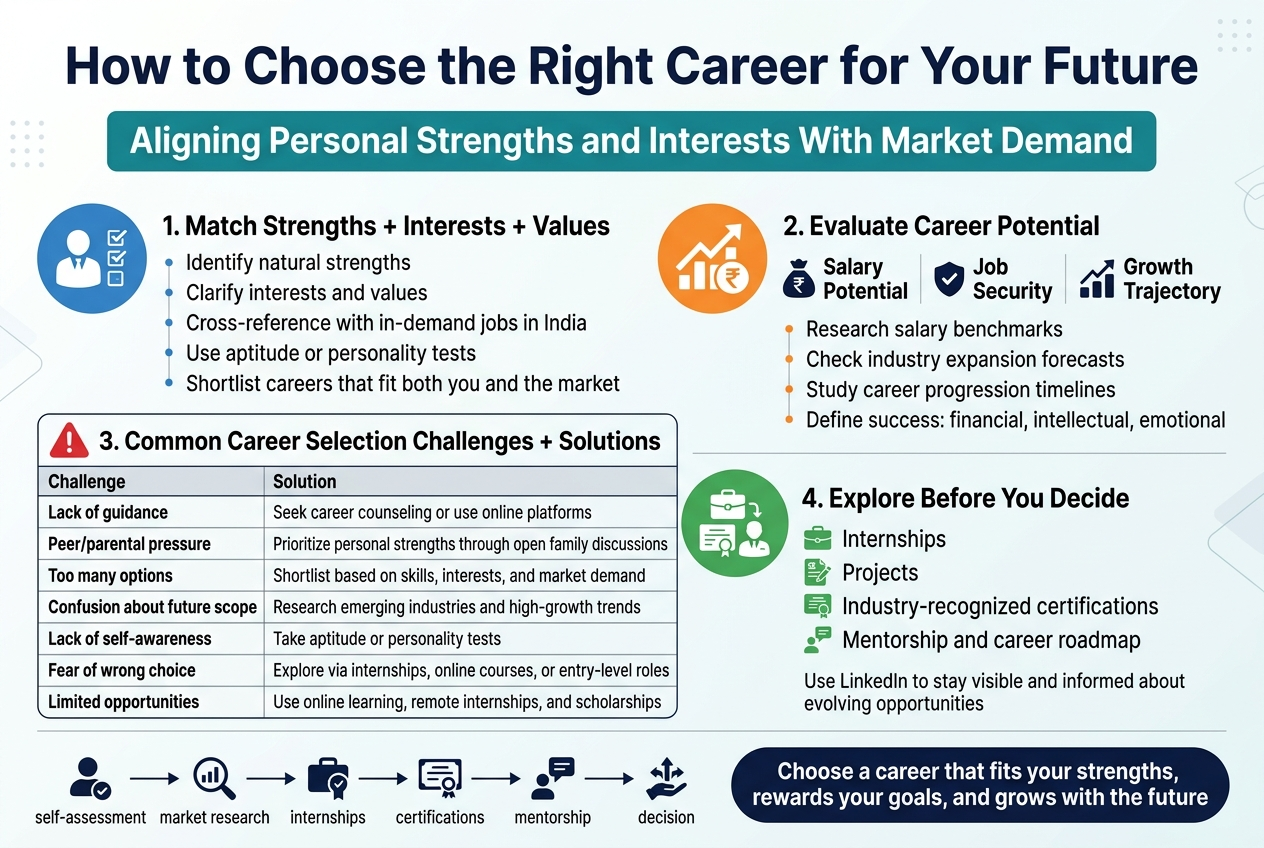 How to Choose the Right Career for Your Future