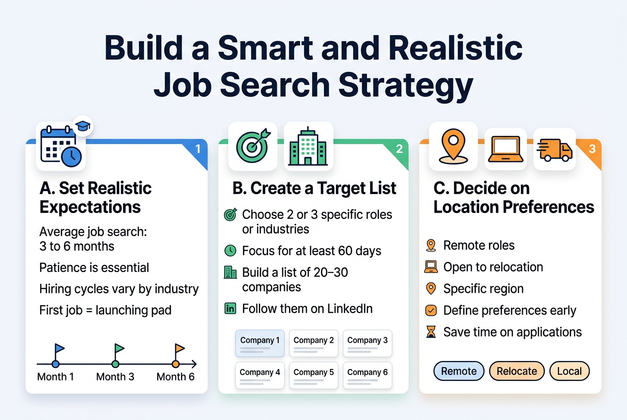 Build a Smart and Realistic Job Search Strategy