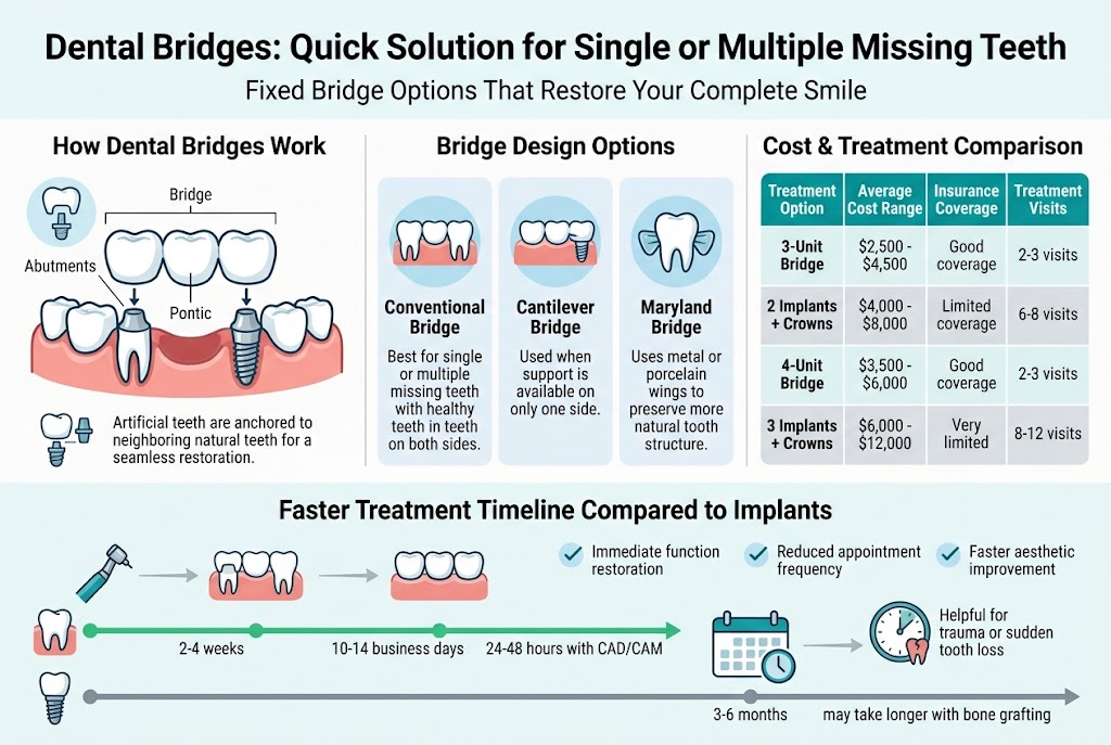 Dental Bridges Dental Bridges