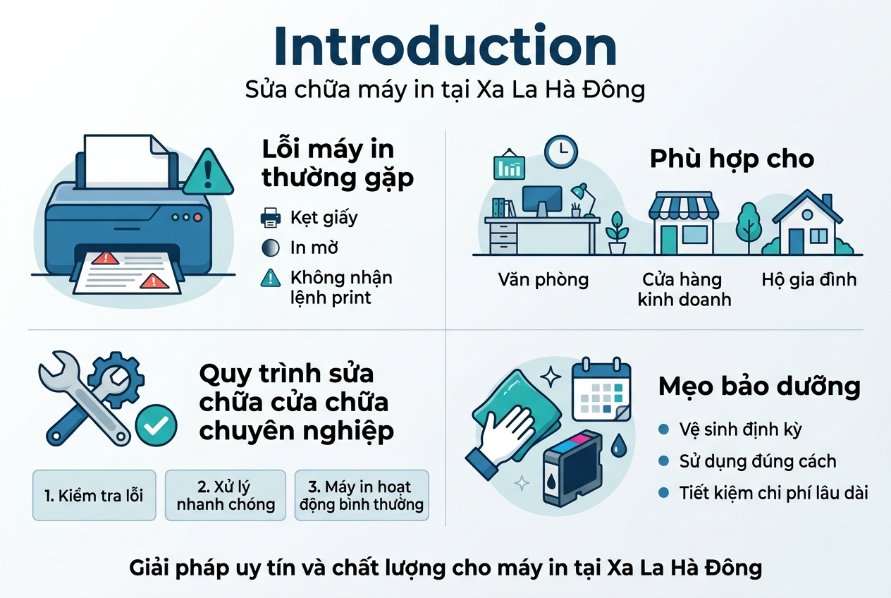 Sửa máy in tại Xa La Hà Đông Hà Nội