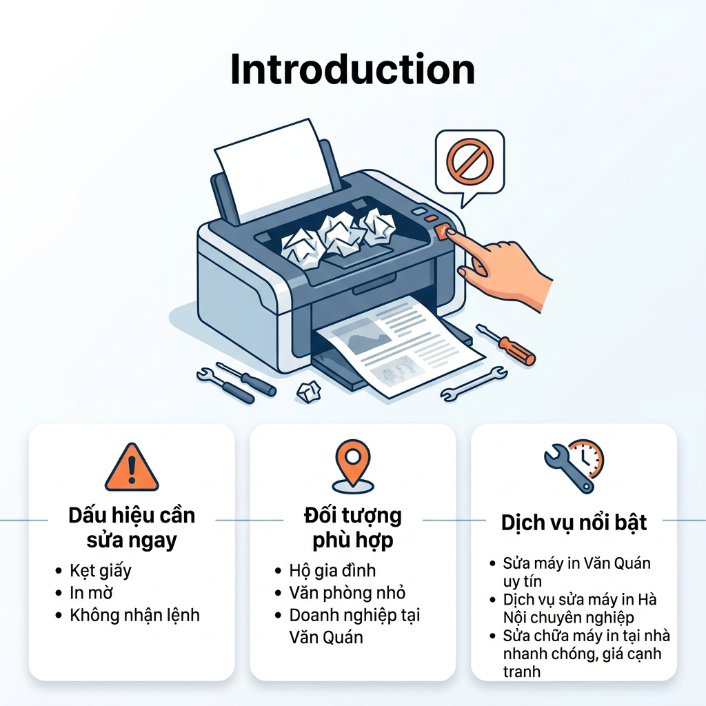 Địa chỉ sửa máy in tại Văn Quán Hà Nội