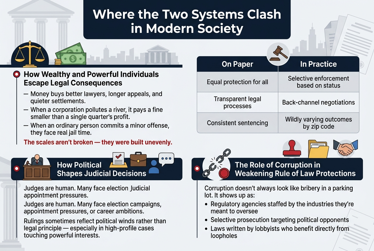 Where the Two Systems Clash in Modern Society