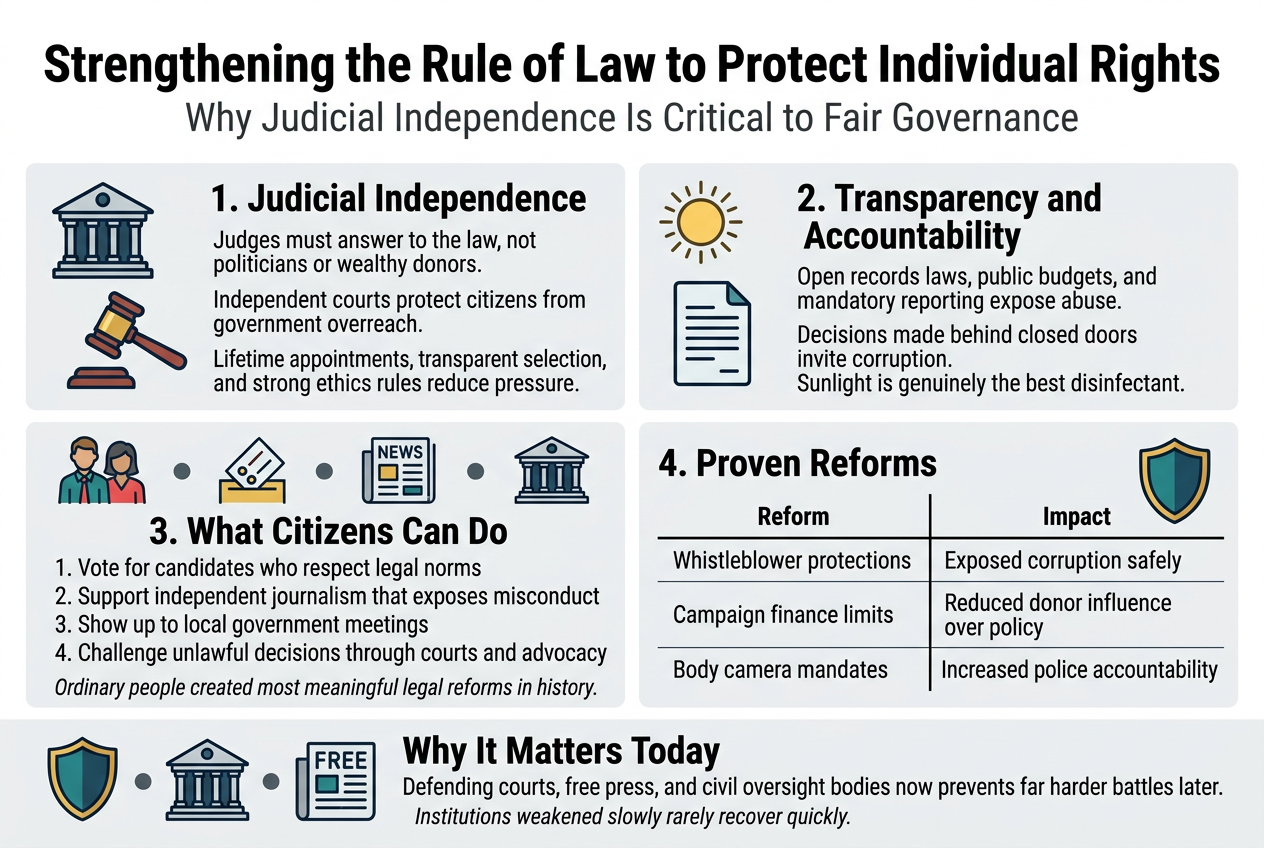 Strengthening the Rule of Law to Protect Individual Rights