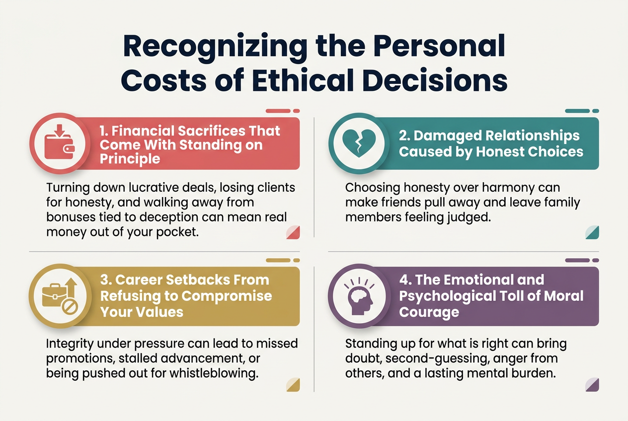 Recognizing the Personal Costs of Ethical Decisions