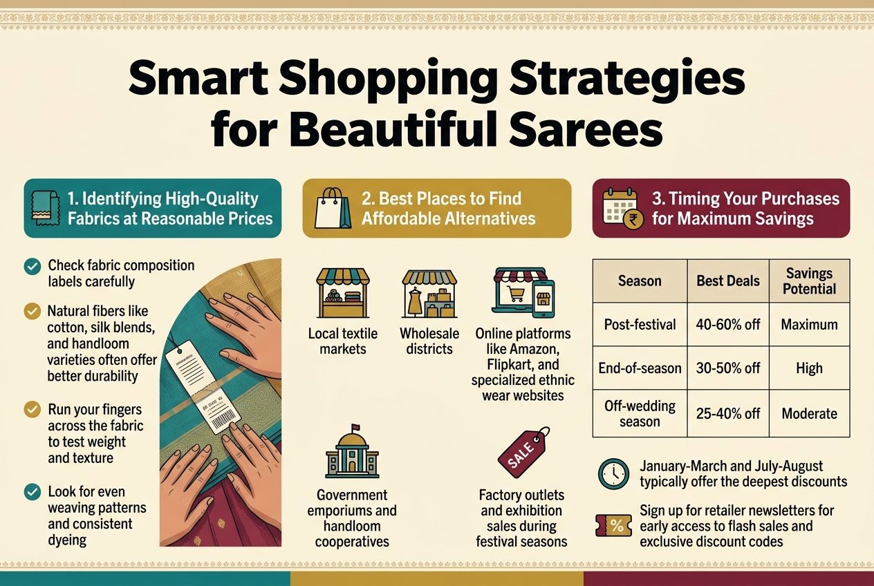 Smart Shopping Strategies for Beautiful Sarees