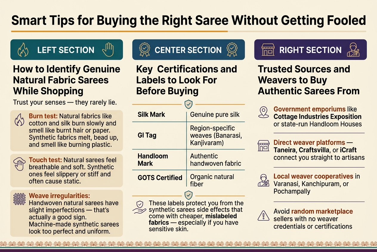Smart Tips for Buying the Right Saree Without Getting Fooled