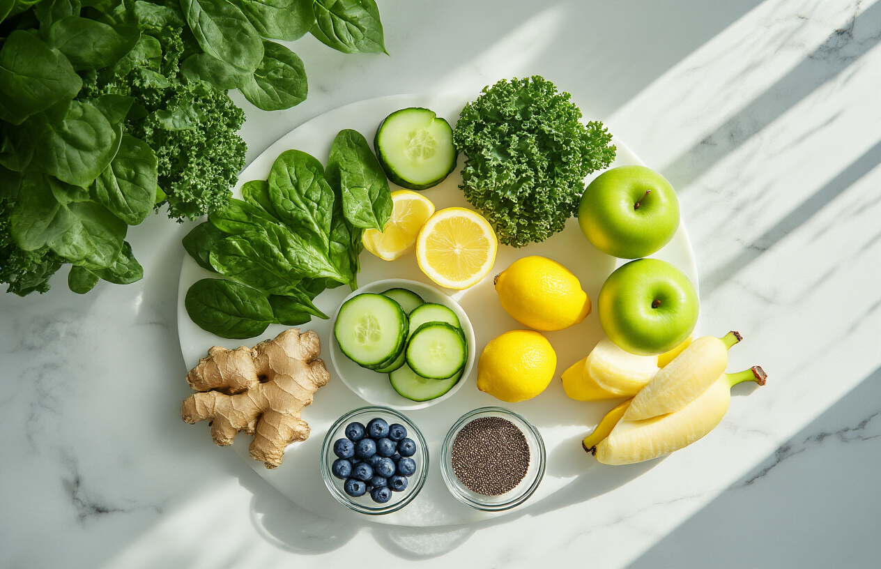 Essential Ingredients for Morning Detox Smoothies