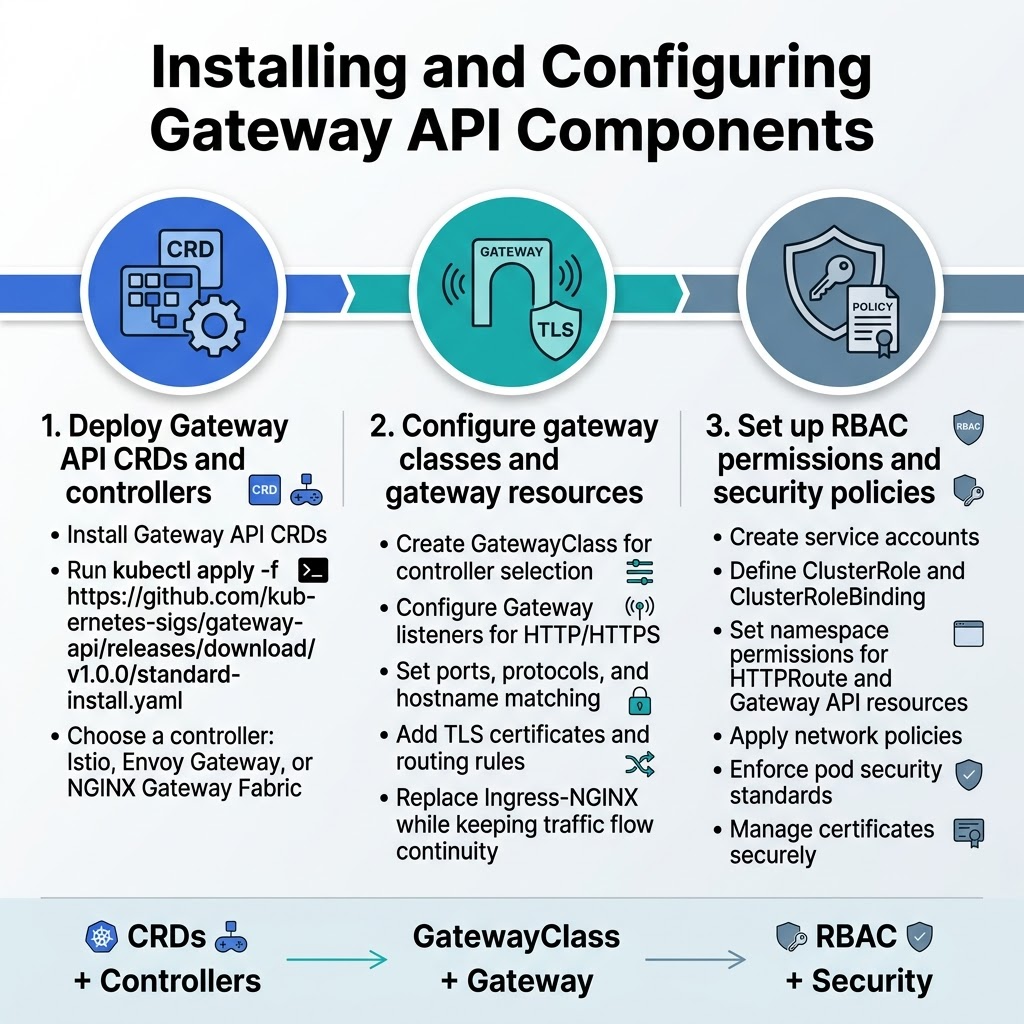 Installing and Configuring Gateway API Components