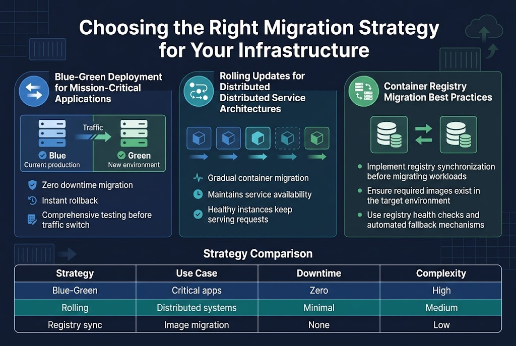 Choosing the Right Migration Strategy for Your Infrastructure