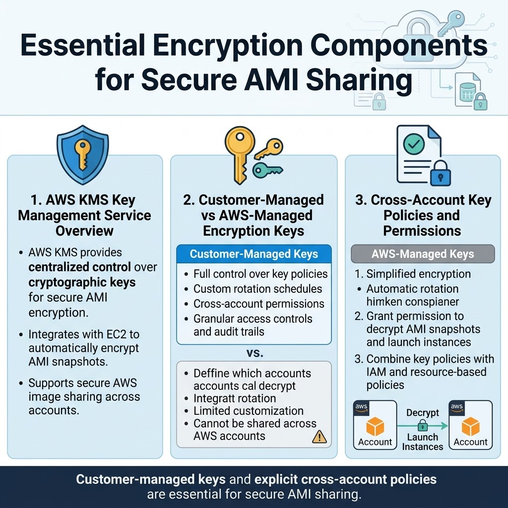 Essential Encryption Components for Secure AMI Sharing