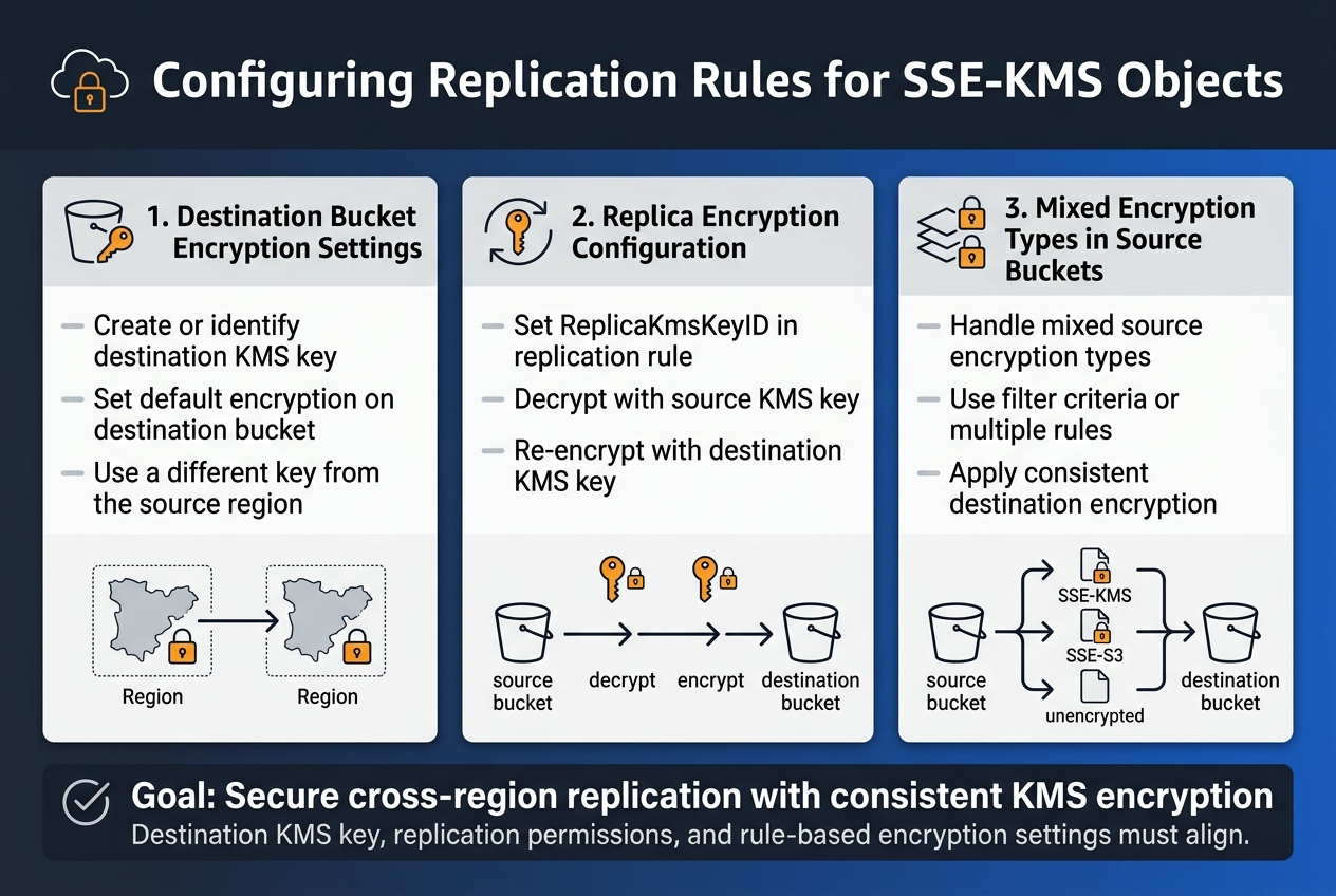 Configuring Replication Rules for SSE-KMS Objects