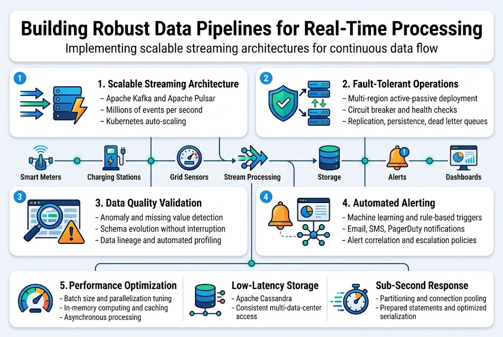 Building Robust Data Pipelines for Real-Time Processing