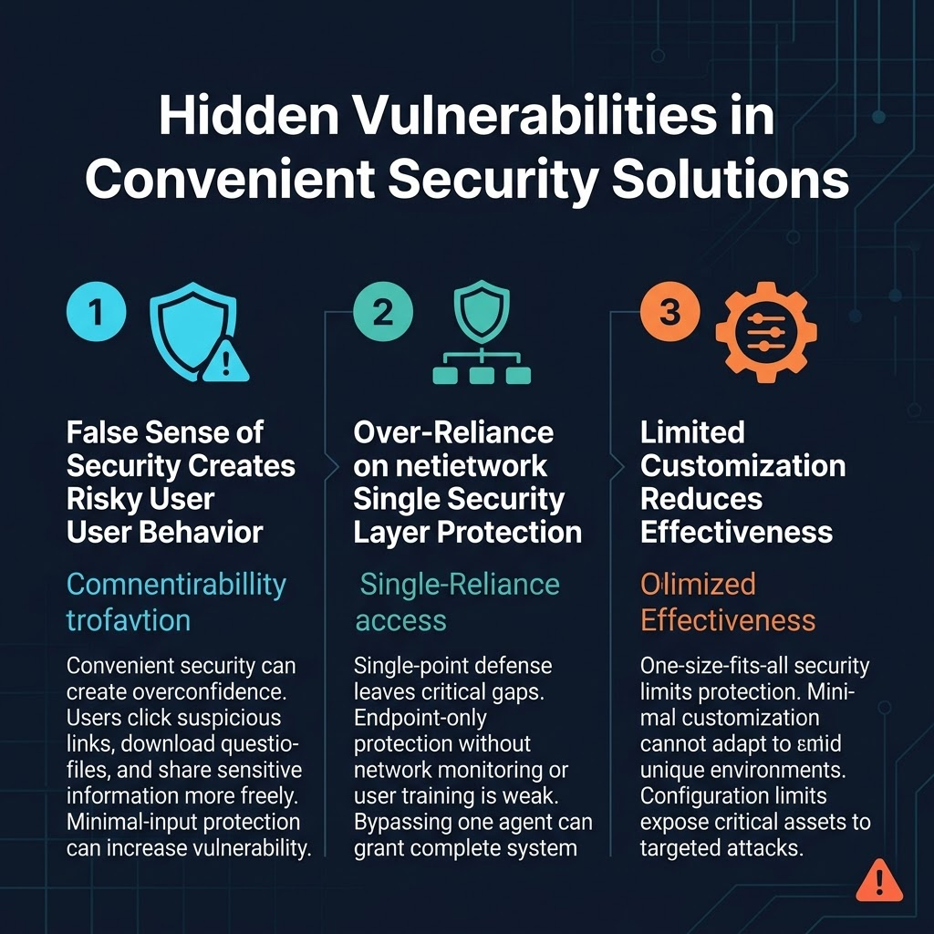 Hidden Vulnerabilities in Convenient Security Solutions