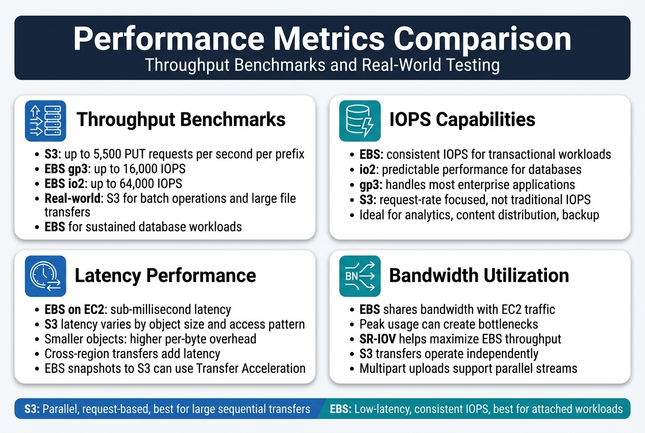 Performance Metrics Comparison