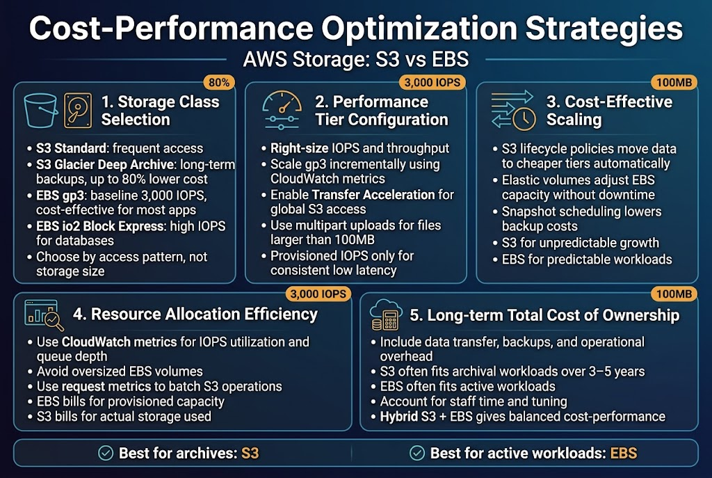 Cost-Performance Optimization Strategies