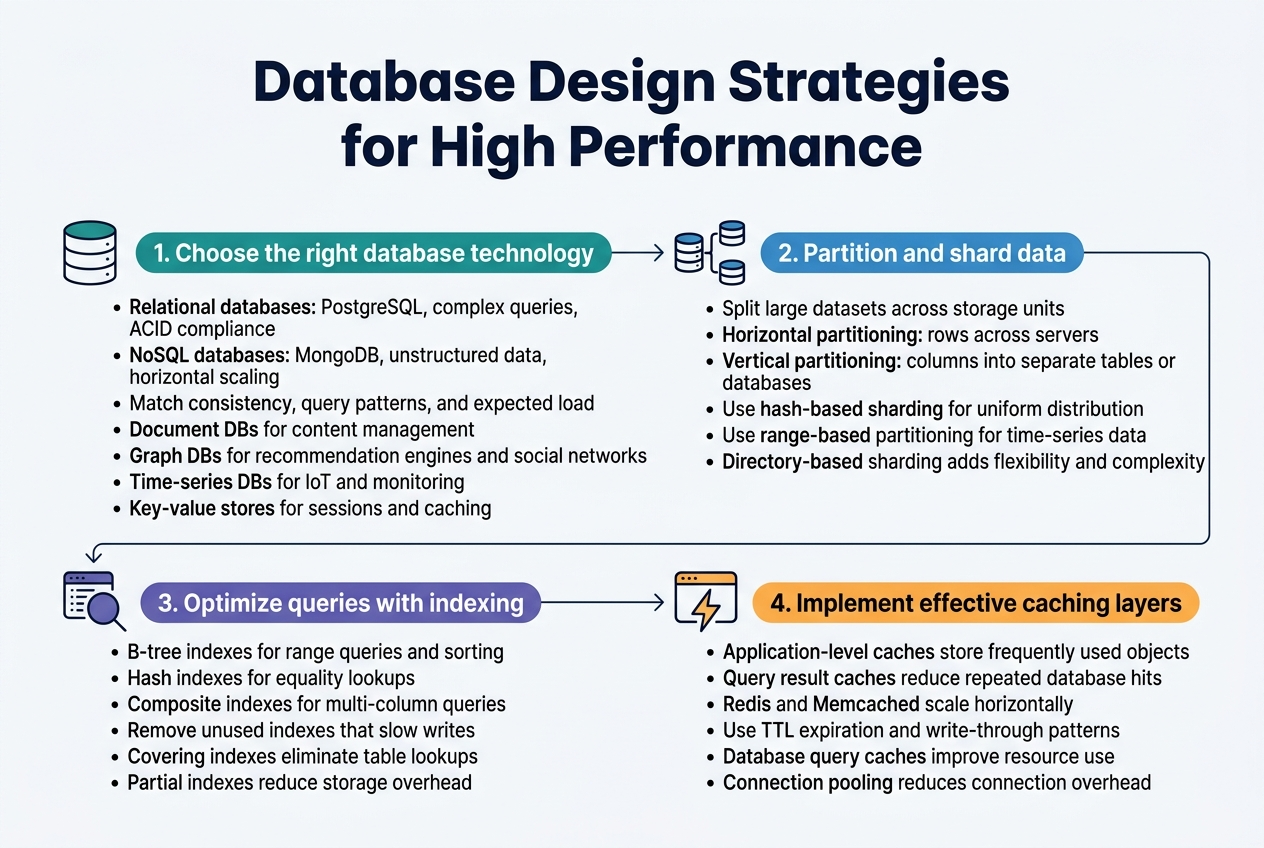 Database Design Strategies for High Performance
