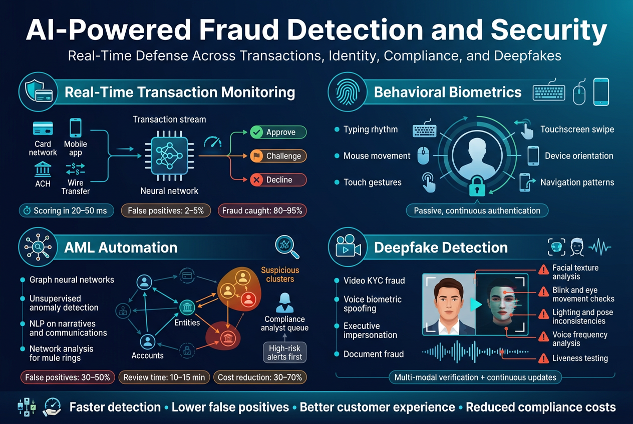 AI-Powered Fraud Detection and Security