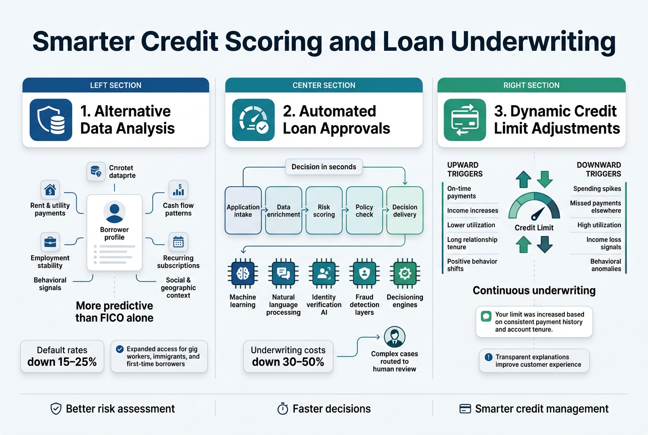 Smarter Credit Scoring and Loan Underwriting