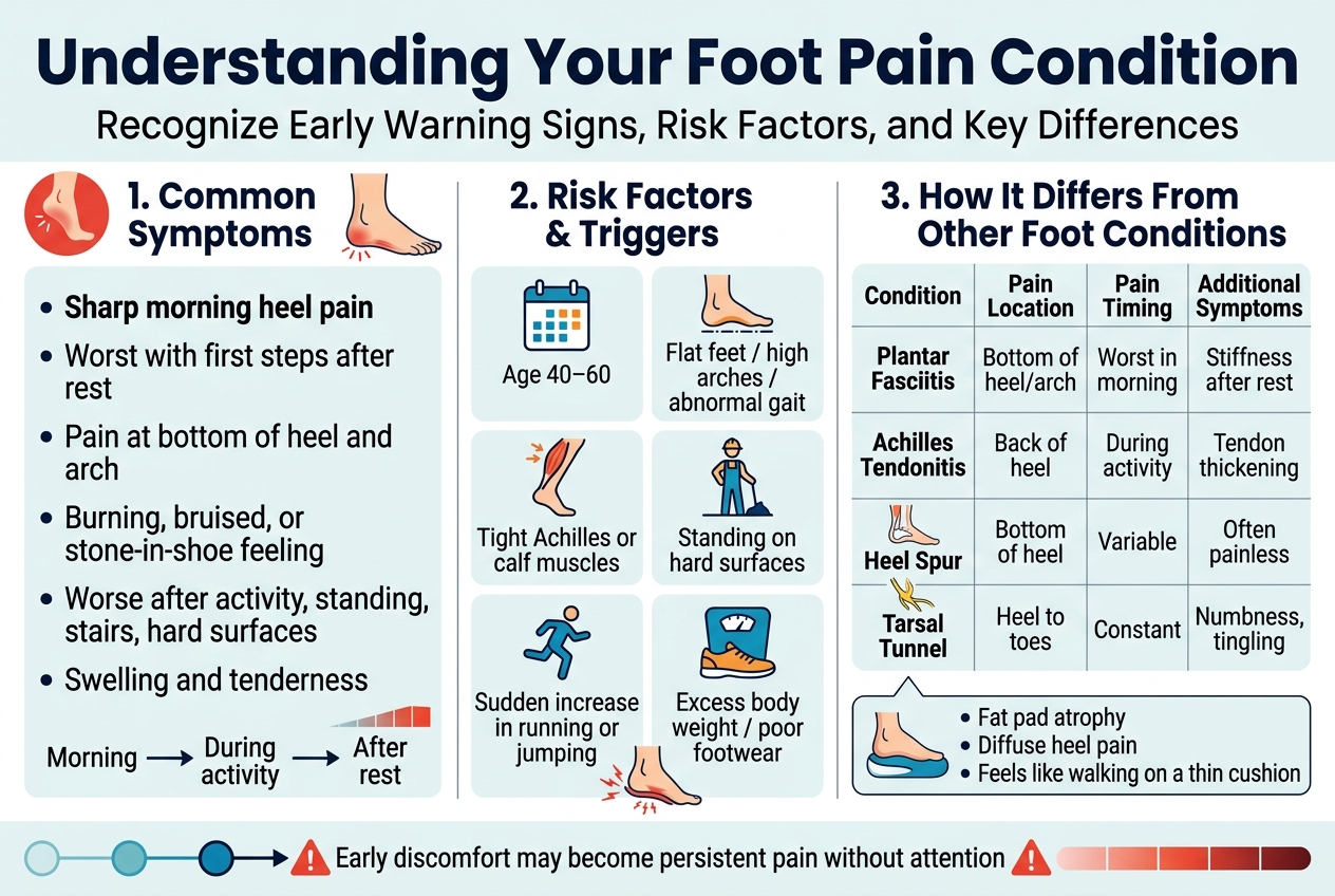 Understanding Your Foot Pain Condition