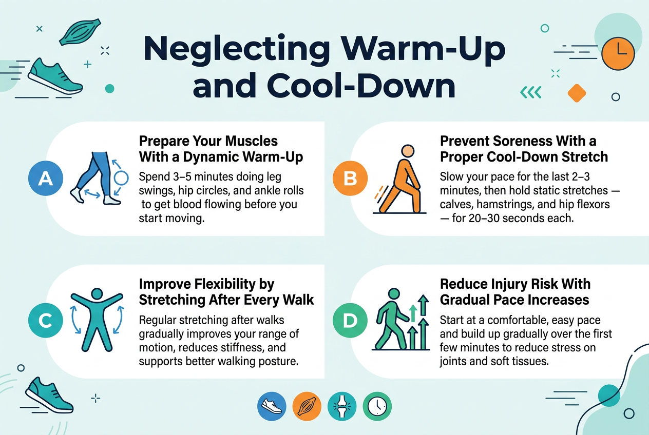 Neglecting Warm-Up and Cool-Down