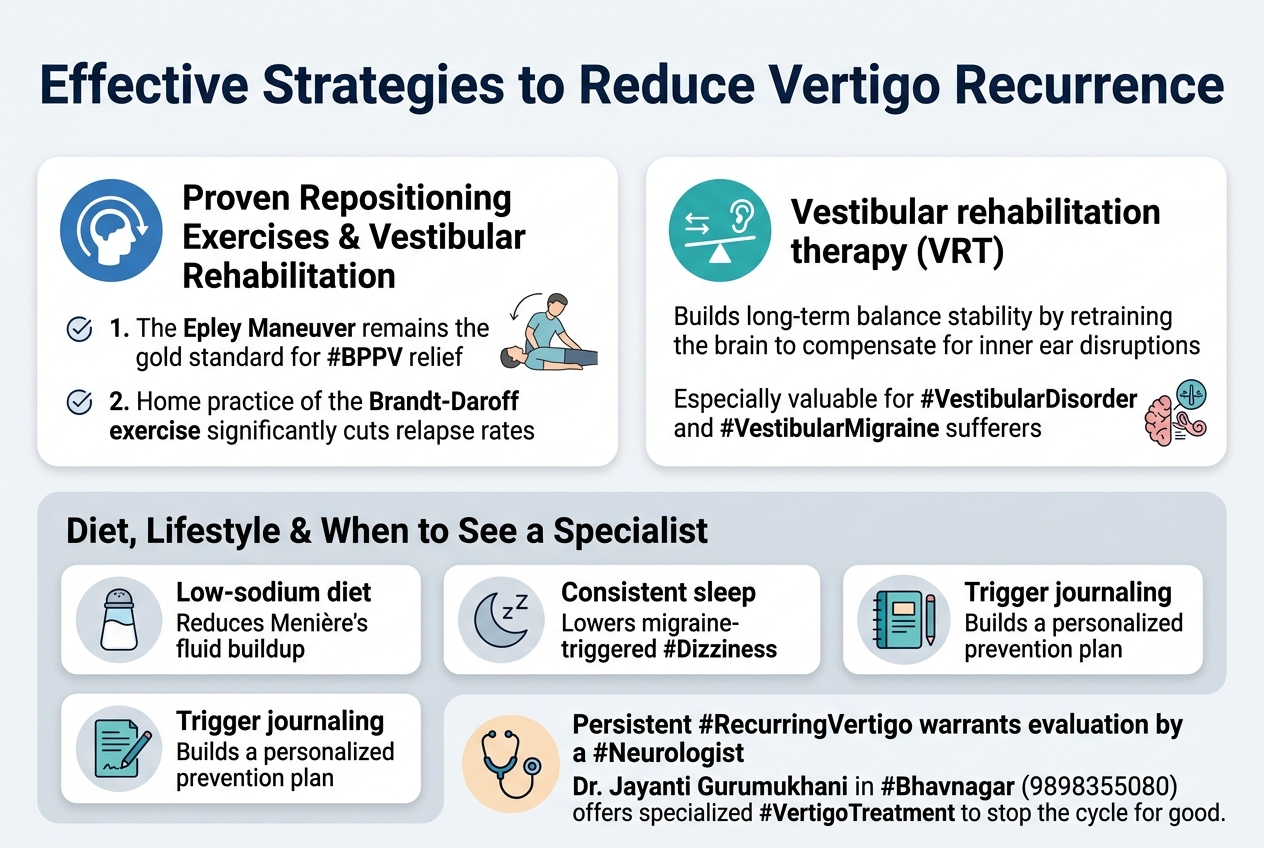 Effective Strategies to Reduce Vertigo Recurrence