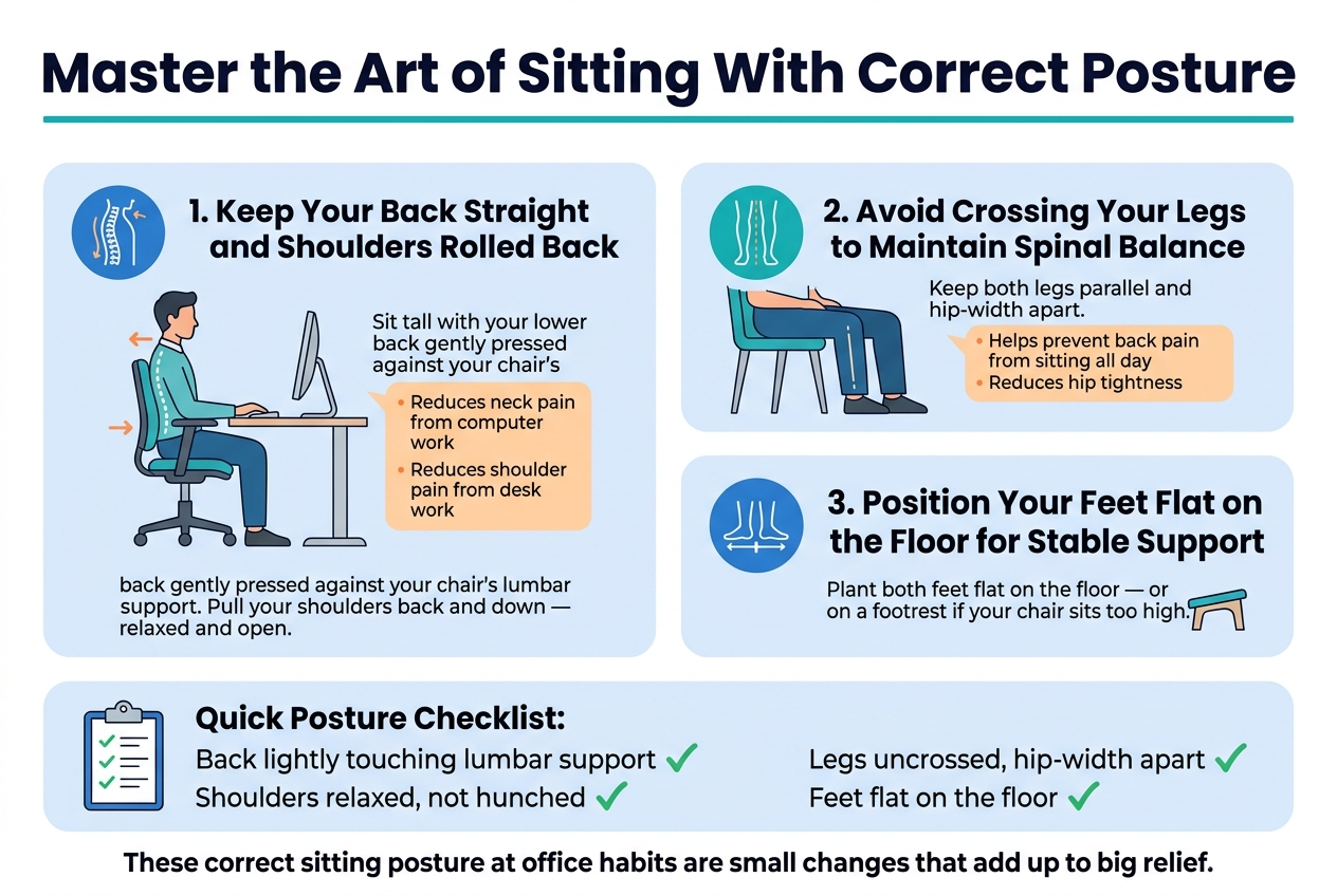 Master the Art of Sitting With Correct Posture