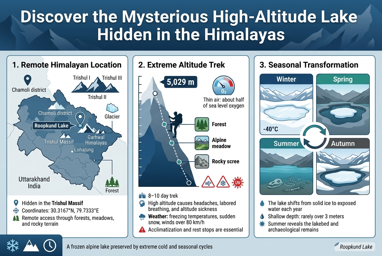 Discover the Mysterious High-Altitude Lake Hidden in the Himalayas
