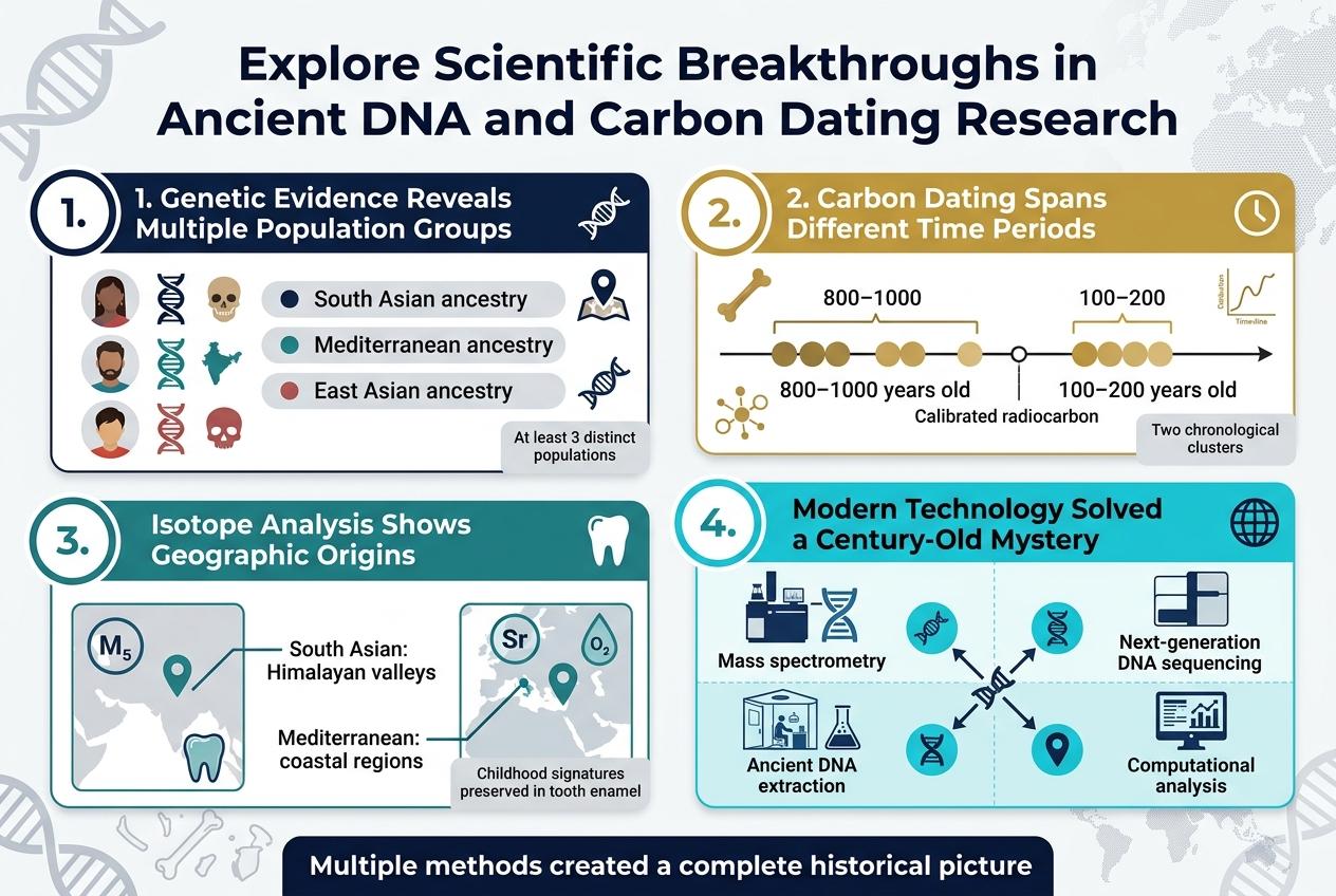 Explore Scientific Breakthroughs in Ancient DNA and Carbon Dating Research