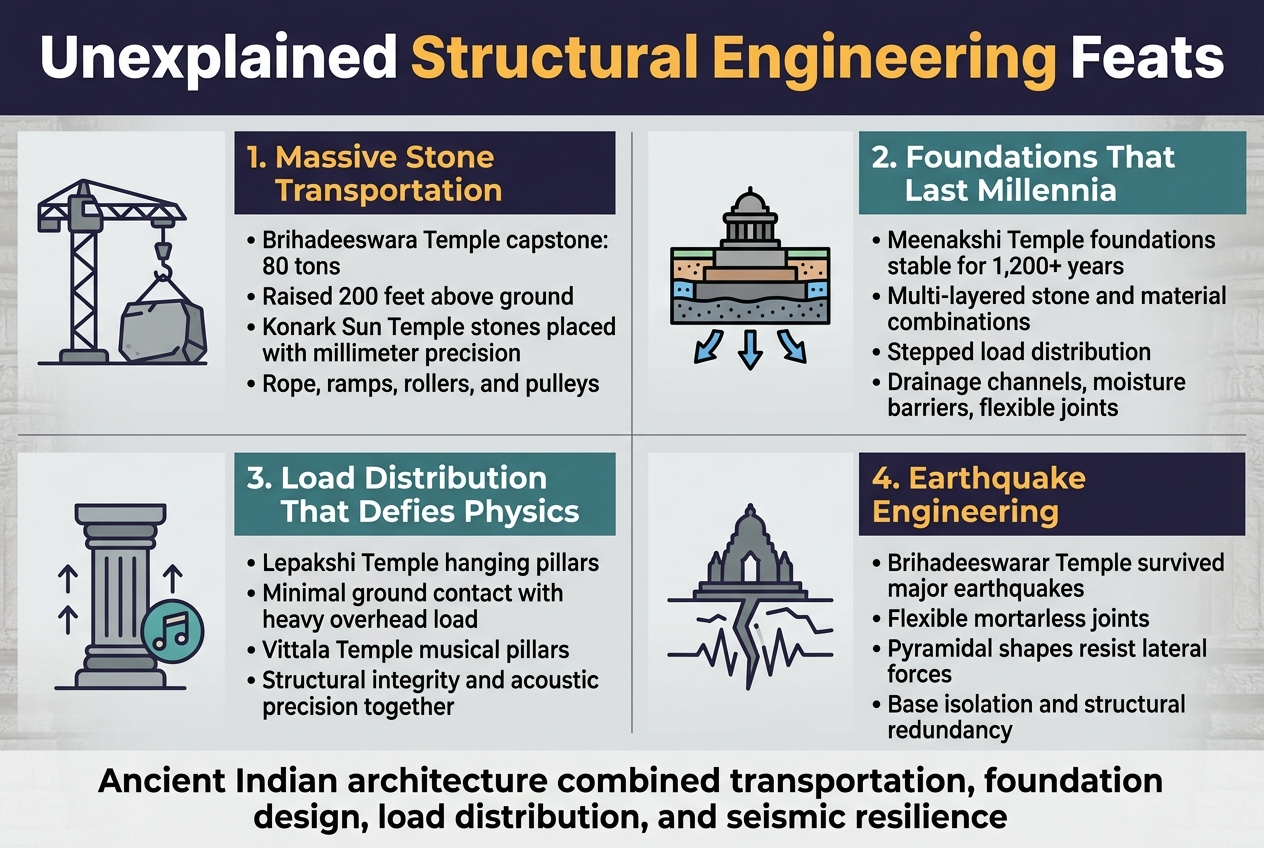 Unexplained Structural Engineering Feats