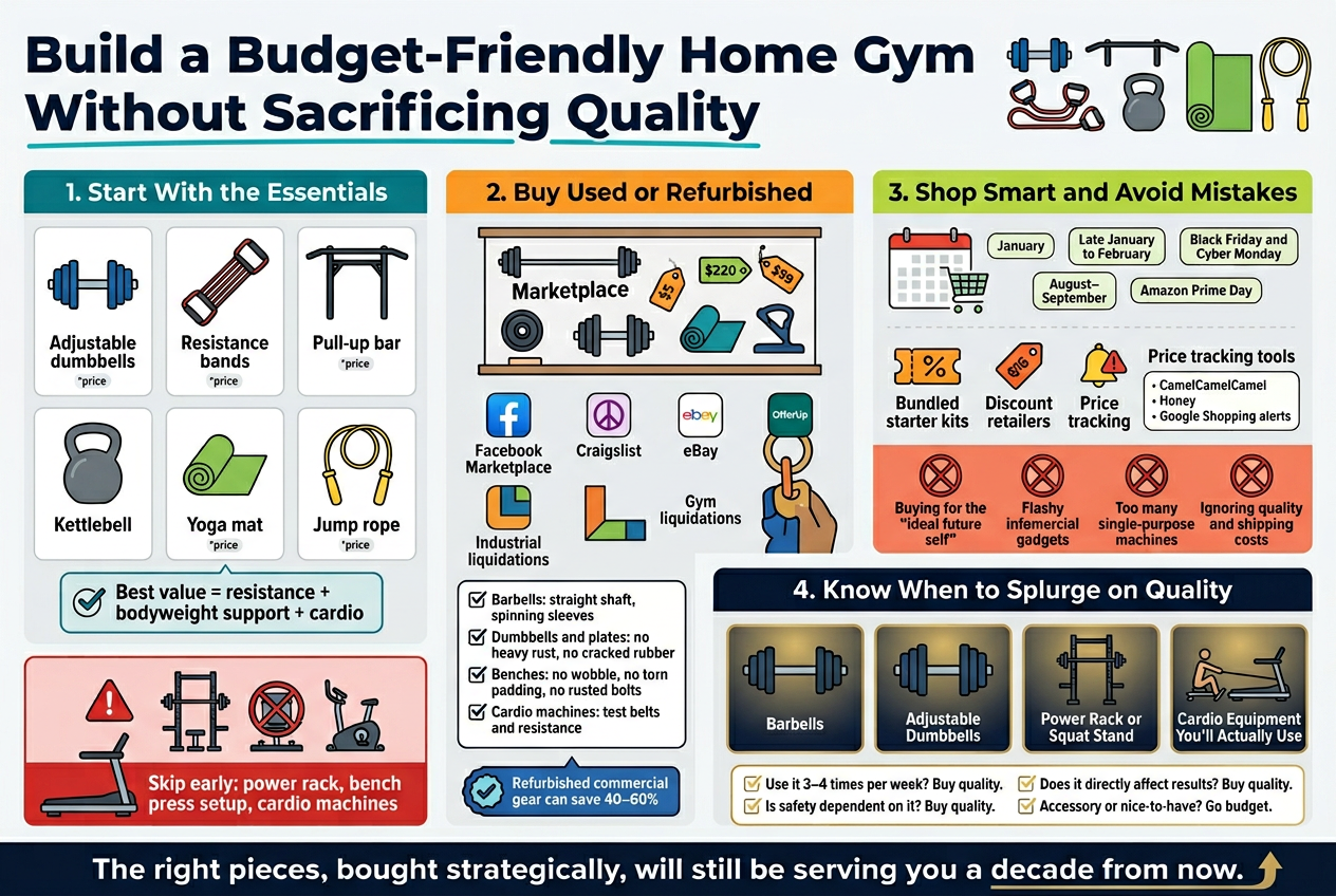 Build a Budget-Friendly Home Gym Without Sacrificing Quality