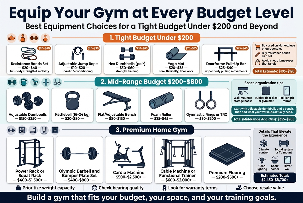 Equip Your Gym at Every Budget Level