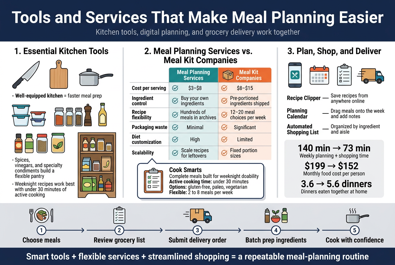 Tools and Services That Make Meal Planning Easier