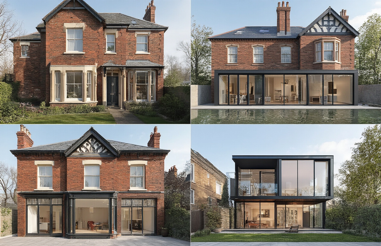 Material and Window Choices for Victorian Extensions
