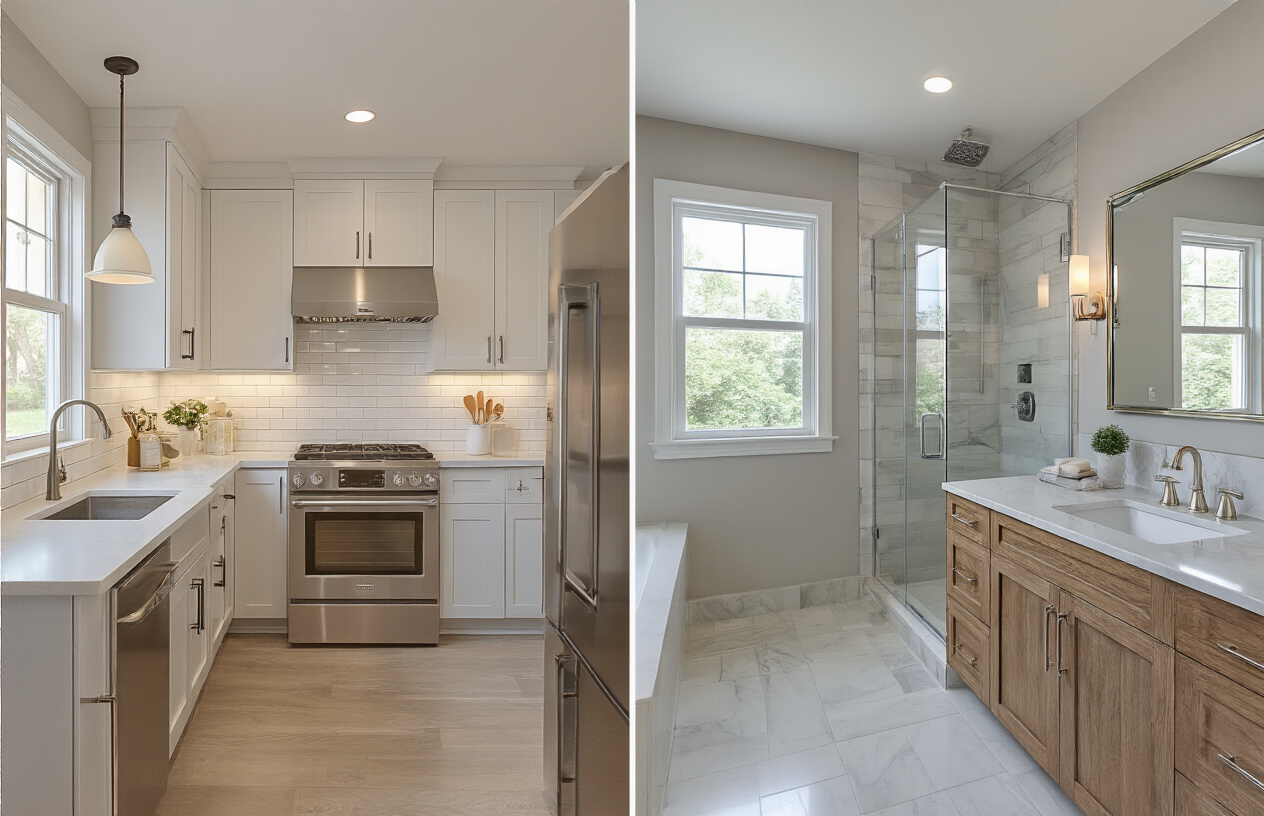 Kitchen and Bathroom Updates That Pay Off at Resale