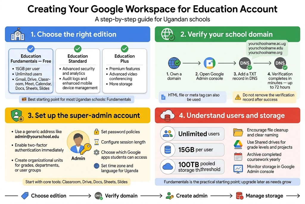 Creating Your Google Workspace for Education Account